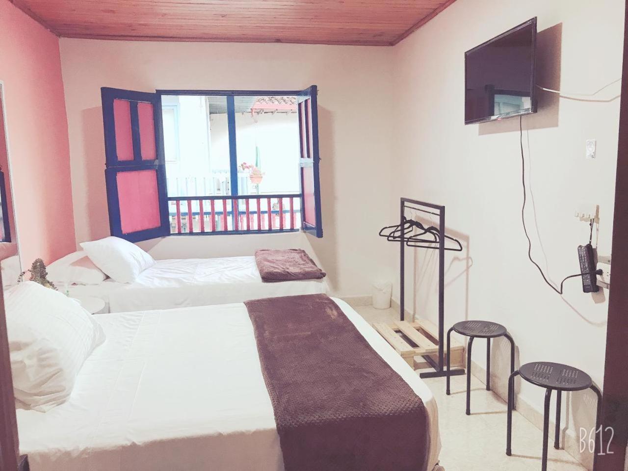 Hospedaje Casa Rosa Jardín Dış mekan fotoğraf